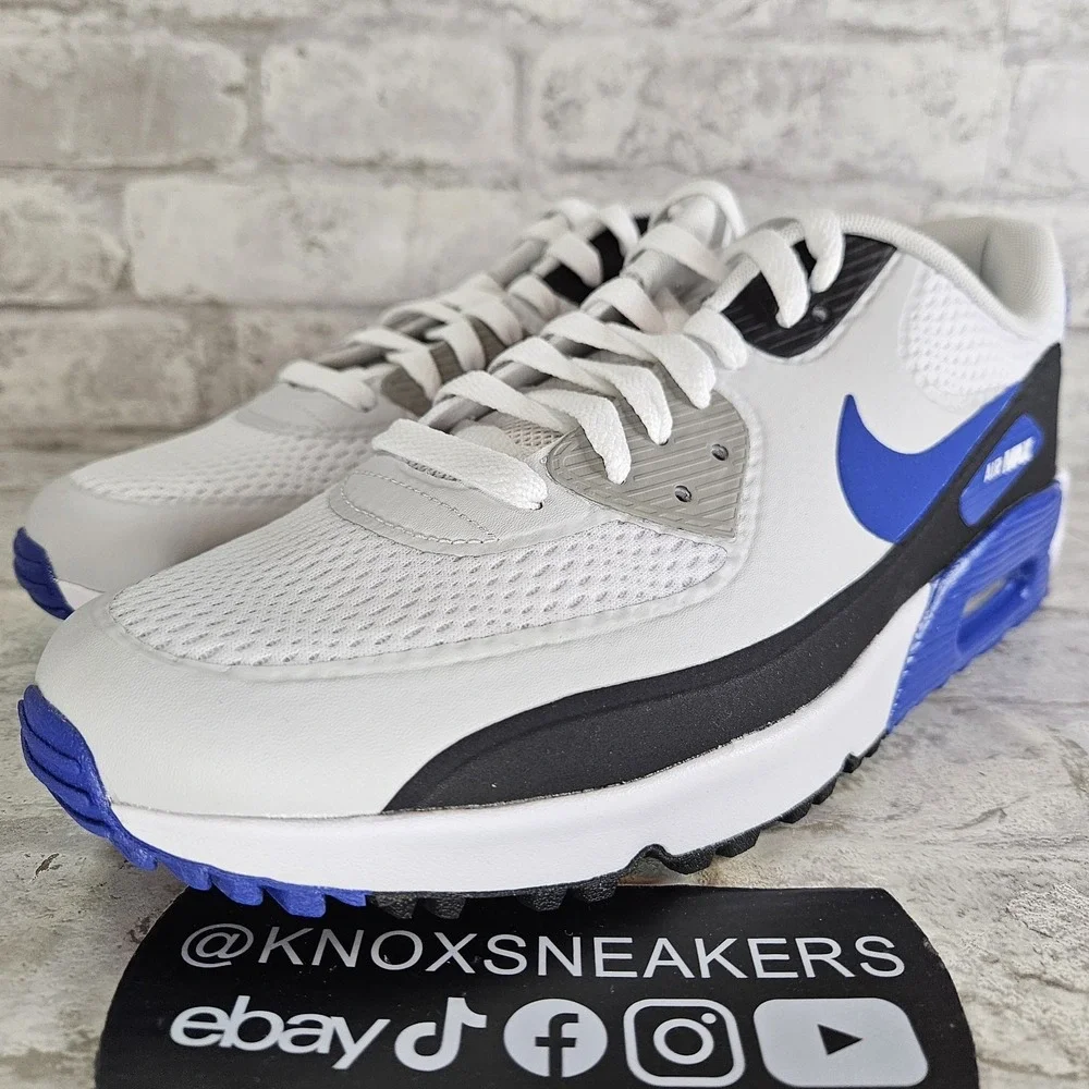 Nike Air Max 90 G TB White Game Royal Black DX5999 141 Men's Size 12